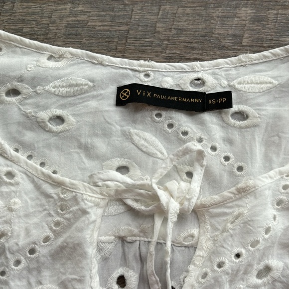 Vic Paula Hermanny embroidered cover up - Picture 2 of 4